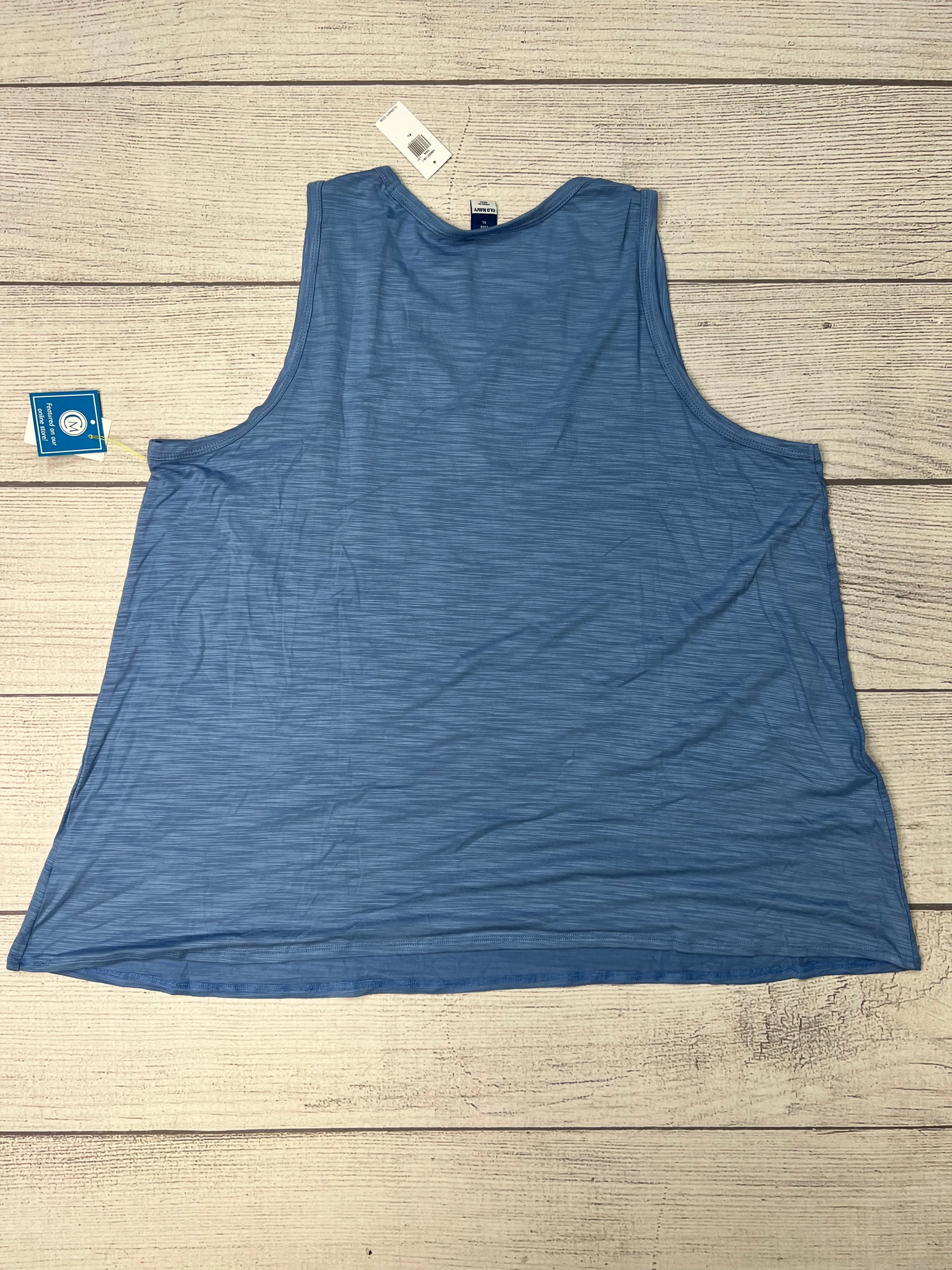 Athletic Tank Top By Old Navy In Blue, Size: Xl