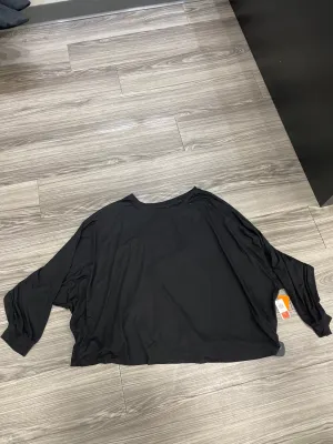 Athletic Top Long Sleeve Collar By Old Navy  Size: 4x