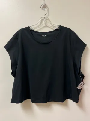 Athletic Top Short Sleeve By Old Navy In Black, Size: 3x