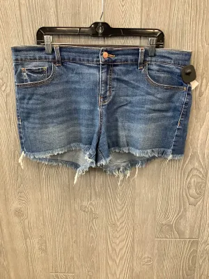 Blue Denim Shorts Old Navy, Size 14