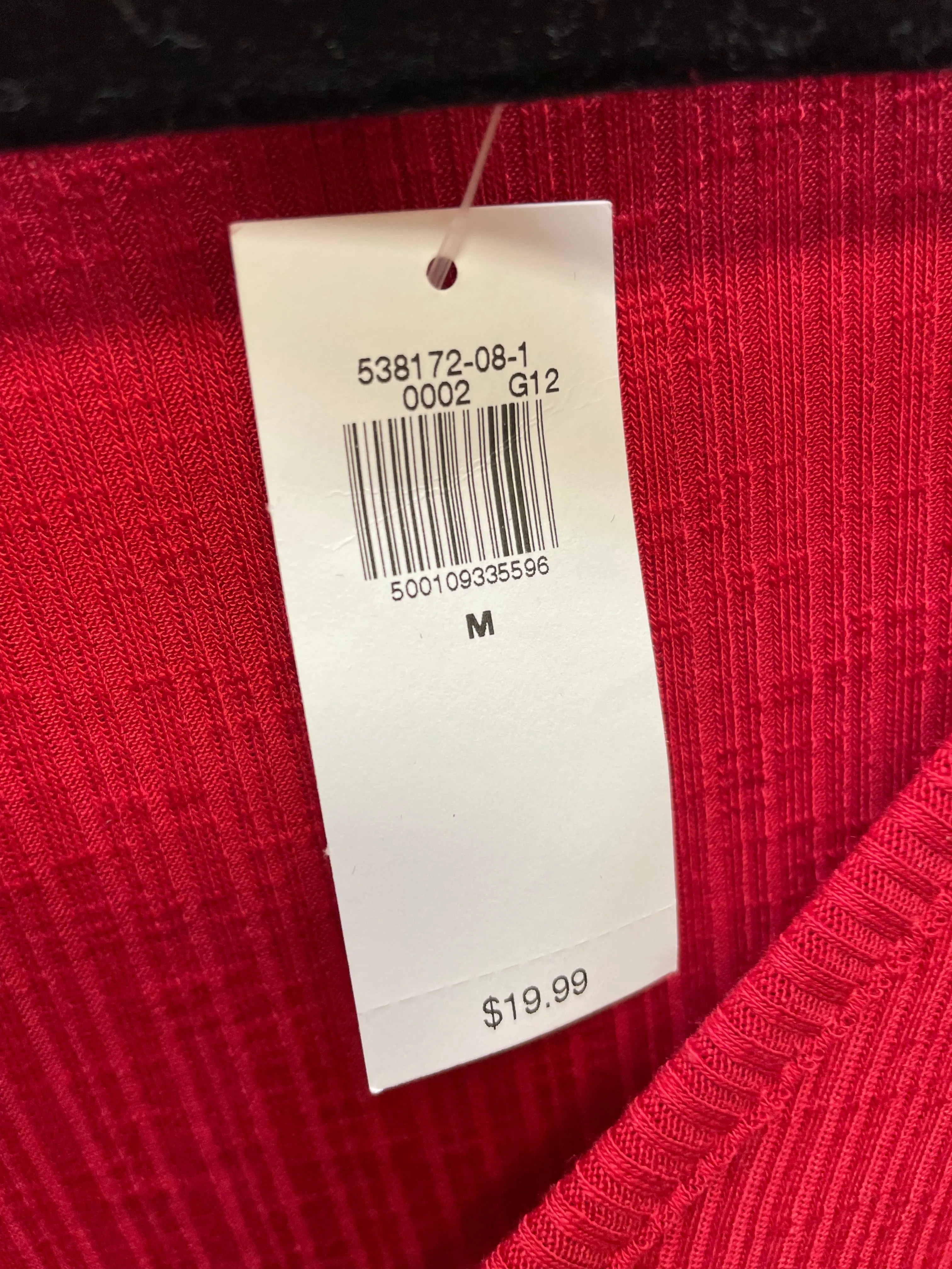 Red Top Short Sleeve Old Navy, Size M